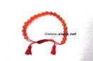Red Carnelian Drawstring Bracelet